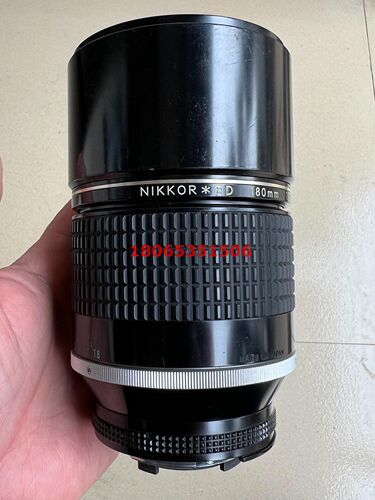 尼康ais 180/2.8ED手动长焦，支持全幅机身，尼康少
