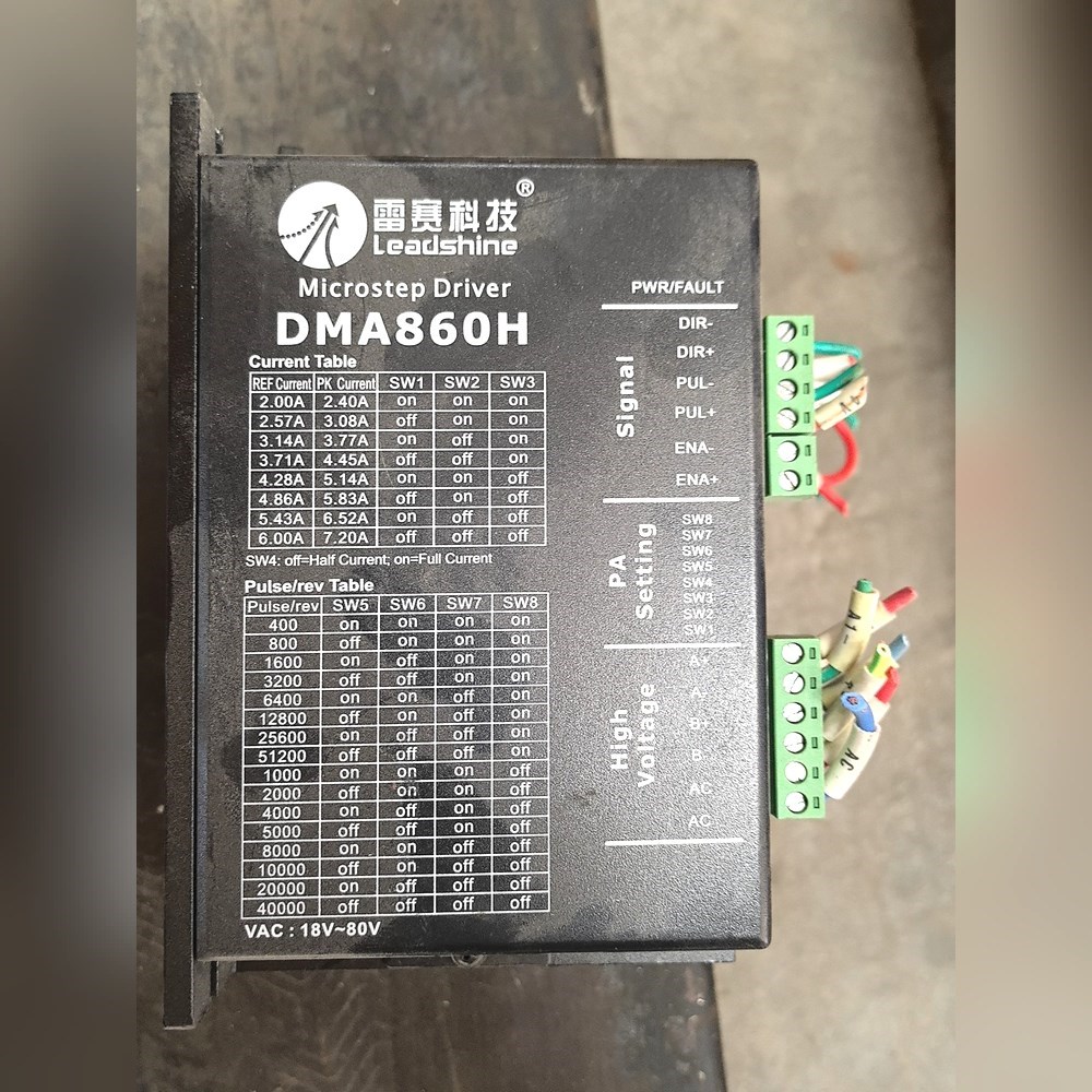 雷赛科技DMA860H微步驱动器电机86HS120功议价