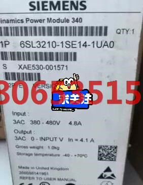 6SL3210-1SE14-1UA0功率模块PM340变频器