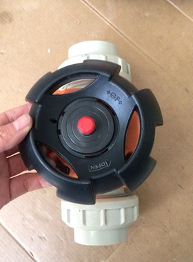 +GF+手动d50DN40未使用没包装表面有点划痕实 议价