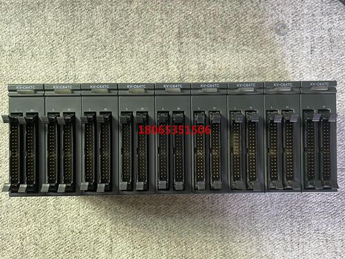 #KEYENCE/基恩士 io模块 KV-c64tc 成色如