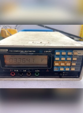 施伦伯格7151万用表 故障机 议价