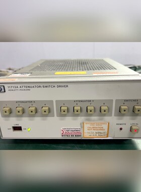 安捷伦HP 11713A衰减器开关控制器 议价