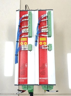 BECKHOFF倍福伺服驱动器AX2003*4台共4台 拆 议价