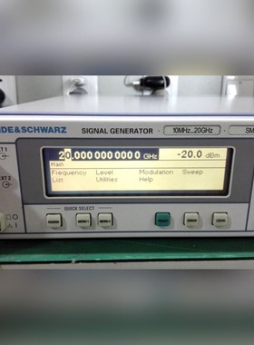 刚到20G信号源SMR20射频信号源频率范围1GHz- 议价