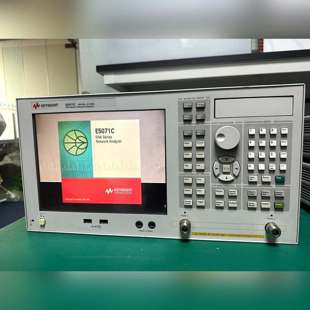 实验室退回Keysight是德科技E5071C矢量网络分析仪 议价