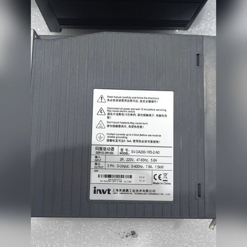 英威腾伺服驱动器SV-DA200-0R7-2-E0电机 议价