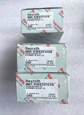 REXROTH力士乐滑块 R165121420 R16532 议价