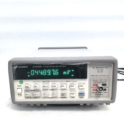 是德34420A纳伏表 议价