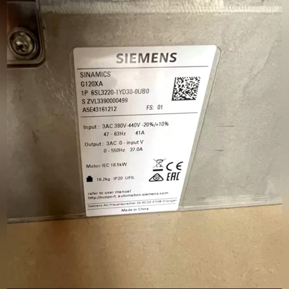 6SL3220-1YD30-0UB0 18.5kw变频 议价
