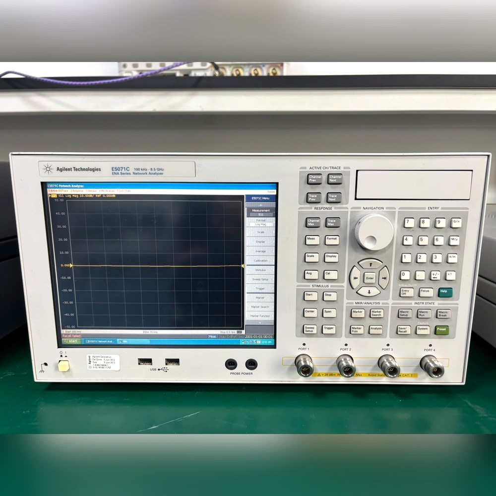 公司新到货网络分析仪keysight是德E5071C!原装九 议价