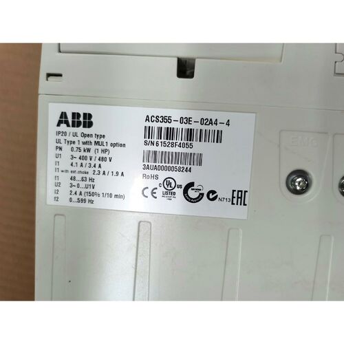 ABB变频器ACS355-03E-02A4-4 0.75KW 议价