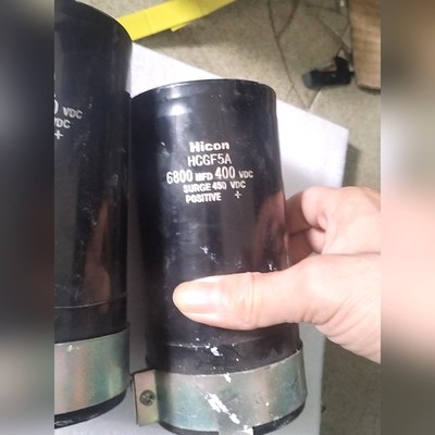Hicon海立HCGF5A电容6800MFD 400VDC 议价