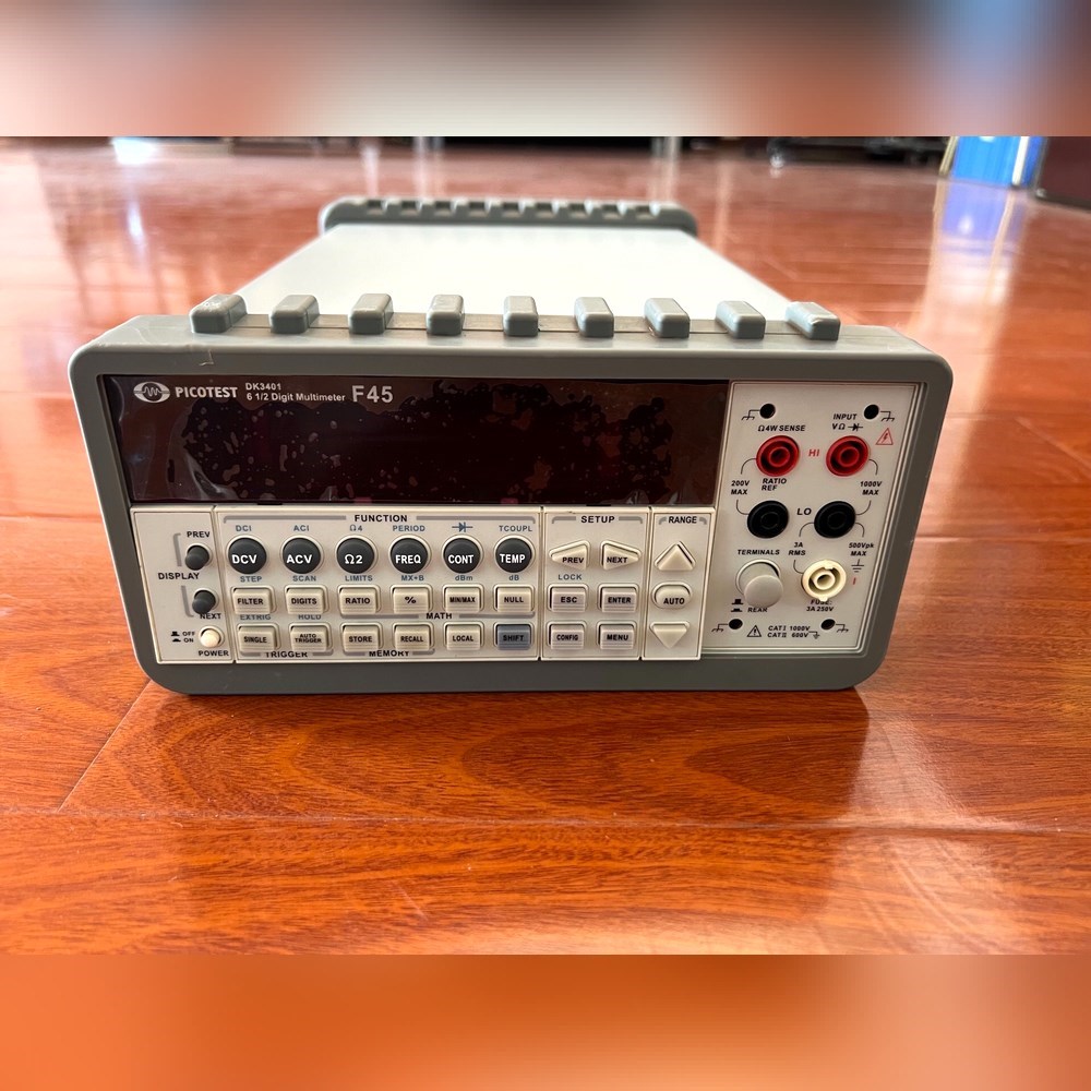 台湾PICOTEST M3500A高精度万用表 安捷伦344 议价