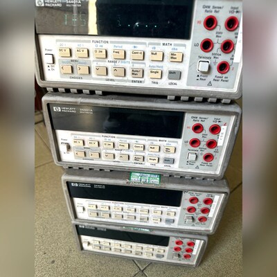 美国经典6位半台式万用表惠普 HP34401A原装无修功 议价