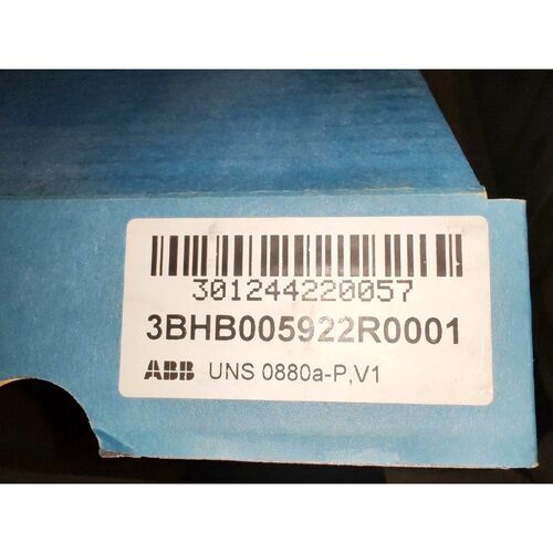 ABB励磁原装3BHB005922R U 议价