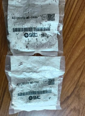 工程剩余SMC节流阀AS1201FG-M5-04A便宜处理1 议价