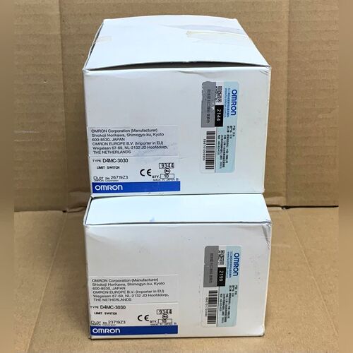 D4MC-3030微动开关工程剩余两盒实物实拍 议价
