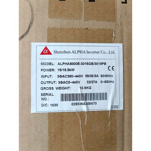 阿尔法变频器ALPHA6000E-3015GB30 议价