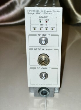 HP 70810B Lightwave SectionRa 议价