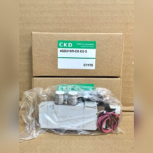 实物 CKD电磁阀4GD219R 3原装 议价