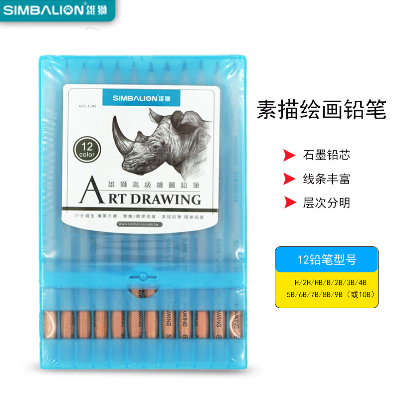 雄狮考试绘画素描铅笔