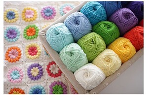 彩色牛奶棉毛线24色五股盛唐宝宝绒线钩包婴儿童围巾玩偶diy棉线