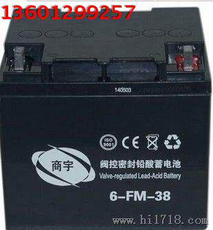 商宇蓄电池6-FM-38/12V38AH商宇蓄电池6-FM-38/12V38AH直流屏专用图片