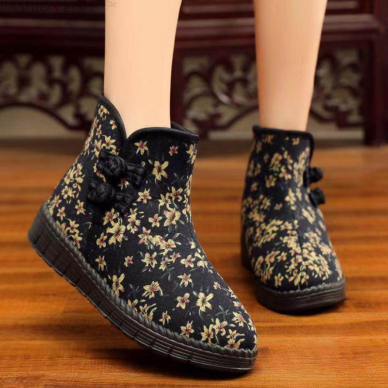 2026新款秋冬季休闲棉鞋女鞋子加绒加厚保暖中老年妈妈老北京布鞋,居家布艺,居家棉拖/棉鞋,淘宝优惠券,粉丝福利购,淘宝优惠卷
