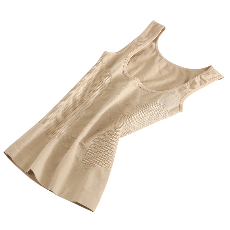 薄款塑身上衣收腹束腰无痕背心女燃脂瘦身衣产后塑形美体束身衣