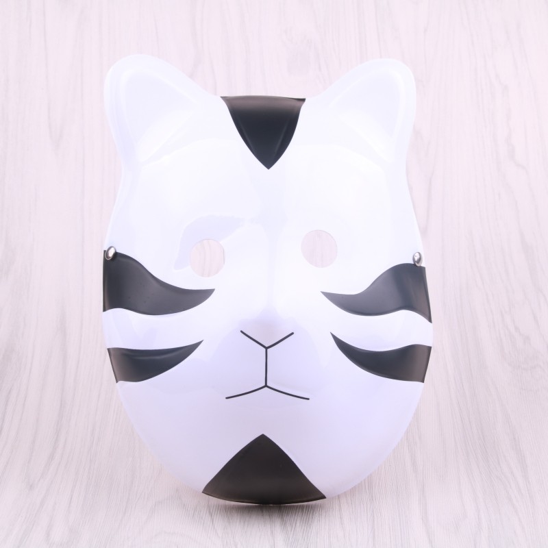 动漫火影忍者面具 木叶暗部狐狸猫脸环保pvc面具 化妆舞会cos道具