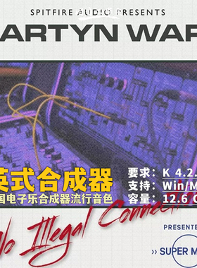 喷火英式合成器Spitfire Martyn Ware NIC英国复古电子乐流行音色