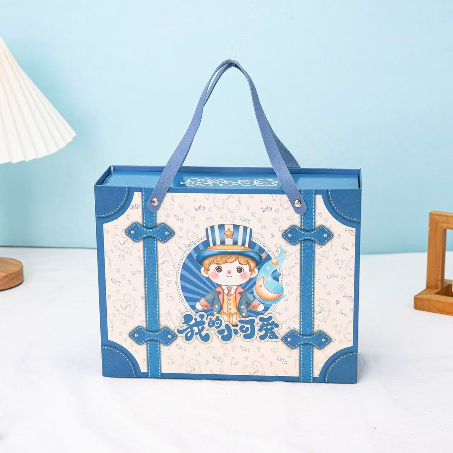 儿童节礼品袋卡通透明手提