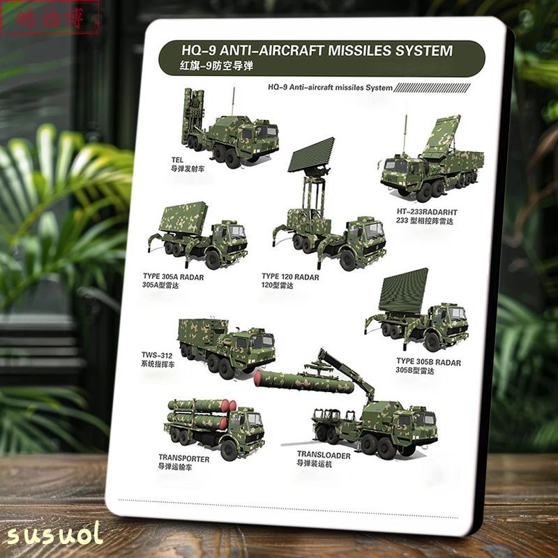 红旗-9防空导弹系统装备图