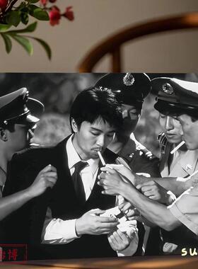 周星驰星爷凌凌漆经典爆款电影瞬间纪念摆台高档房间桌面装饰摆件