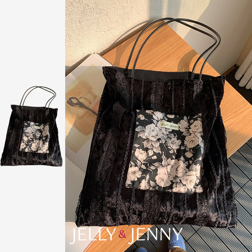 JELLY&JENNY托特包小众印花