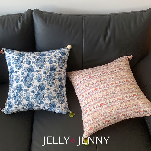 JELLY&JENNY抱枕小众印花