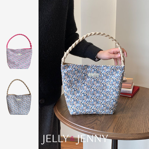 JELLY&JENNY水桶包小众印花