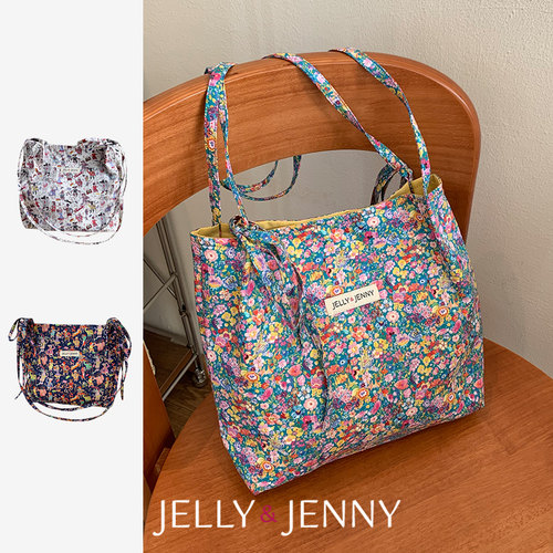 JELLY&JENNY斜跨包小众印花