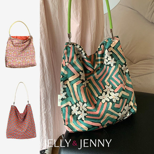 JELLY&JENNY托特包小众印花