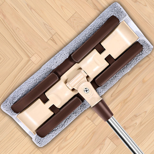 超级好用的托地神器脱刮括地搓墩地把家用拖把高端家专用地砖一字