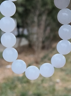 卡13mm糯化种蓝紫色翡翠手串天然缅甸翡翠A货玉石圆珠16颗送证书