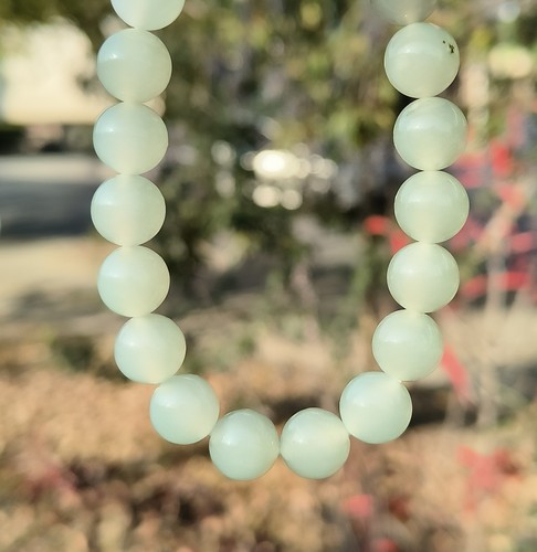 卡10mm冰胶晴底翡翠手串手链天然缅甸翡翠A货玉石圆珠20颗送证书