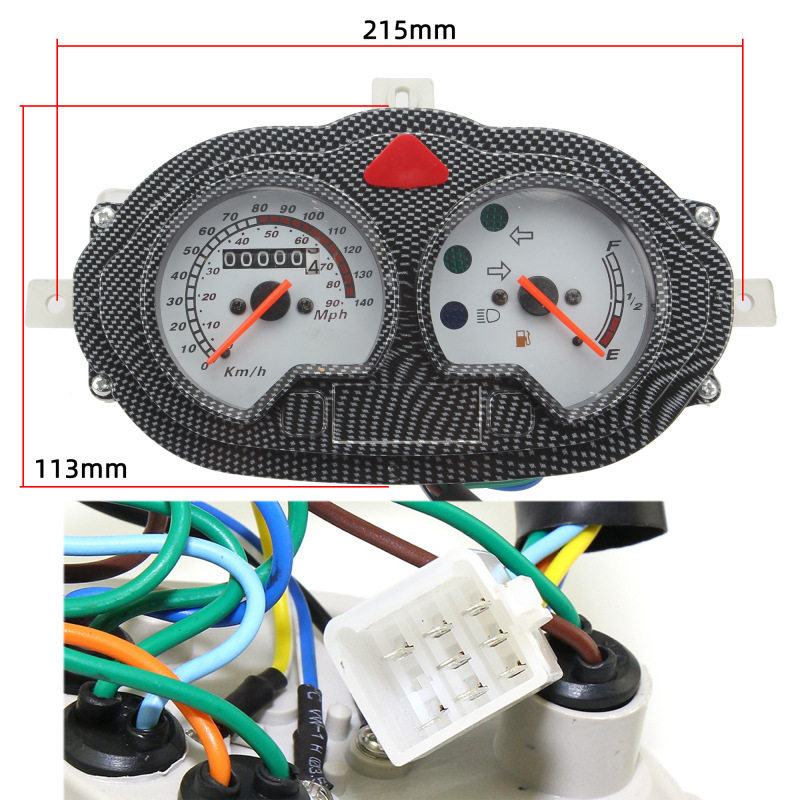 摩托车B08仪表 仪表总成 外贸精品150cc摩托车配件 B08整车仪表