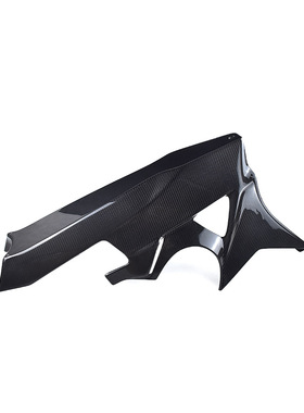 适用BMW宝马S1000RR 双R摩托车改装碳纤维外壳下导流罩 肚锅2009