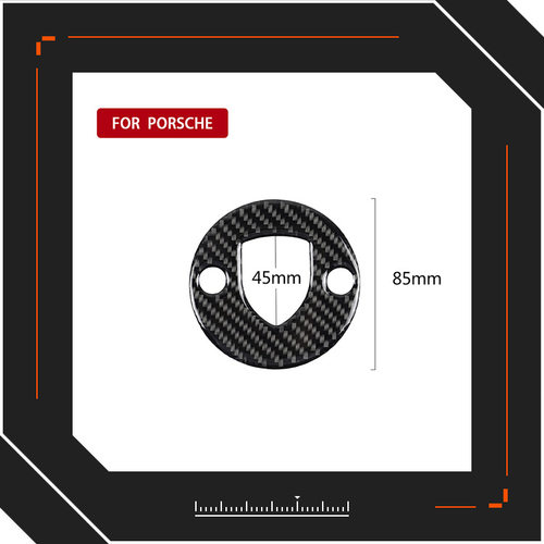适用保时捷卡宴Macan碳纤维