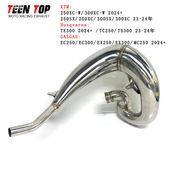 EC250 MC250排气管弯头24 EC300 EX300 EX250 2冲越野排气GasGas