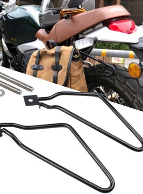 摩托车改装边包支架 哈雷883 XL1200 戴娜马鞍包支架旅行包支架