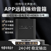 大功率共振骨传导音响蓝牙低音炮远程APP定时WiFi穿透艾丁新音响