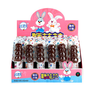 比达兔膳食纤维糖葫芦山楂糕汪汪牛益生菌山楂卷儿童酸甜零食盒装